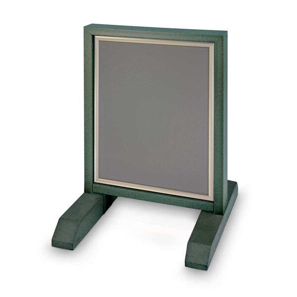Sliding Door Indoor Enclosed Corkboard, 6